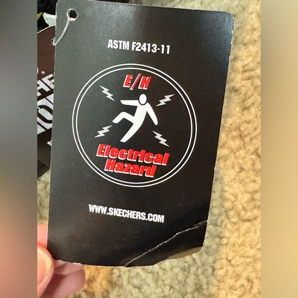 NWT Skechers Work Delleker Lakehead Steel Toe Boot ASTM F2413-2011 Men's Sz 7 - Picture 13 of 16